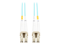 Eaton Tripp Lite Series 10Gb Duplex Multimode 50/125 OM3 OFNP Fiber Patch Cable (LC/LC) - Aqua, 10 m (32.8 ft.), TAA