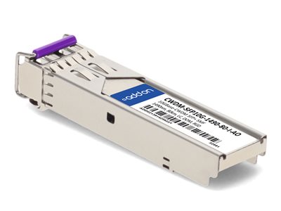 AddOn - SFP+ transceiver module (equivalent to: Cisco CWDM-SFP10G-1490-80-I)