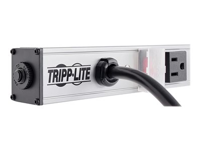 Tripp Lite Power Strip 120V 5-15R 12 Outlet 15' Cord Vertical Metal 0URM