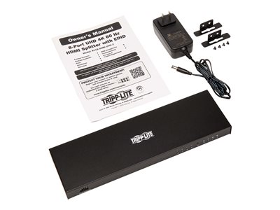 Tripp Lite HDMI Splitter 8-Port 4K @ 60Hz HDMI HDCP 2.2 EDID Management