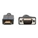 Tripp Lite HDMI to VGA Active Adapter Converter Cable Low Profile HD15 M/M 1080p 6ft 6