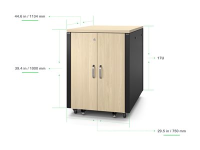 APC NetShelter Soundproof Server Rack 17, APC AR4017IA AR4017IA (BILD5)