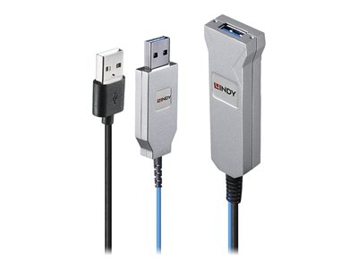 LINDY 100m Fibre Optic USB 3.0 Kabel - 43346