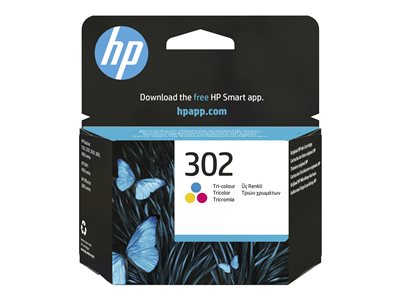 HP 302 Tri-color ink 165 pages
