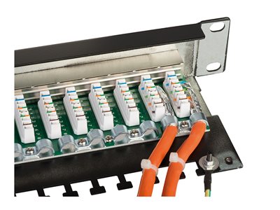 LINDY Cat.6 Patchpanel 24p STP 1U