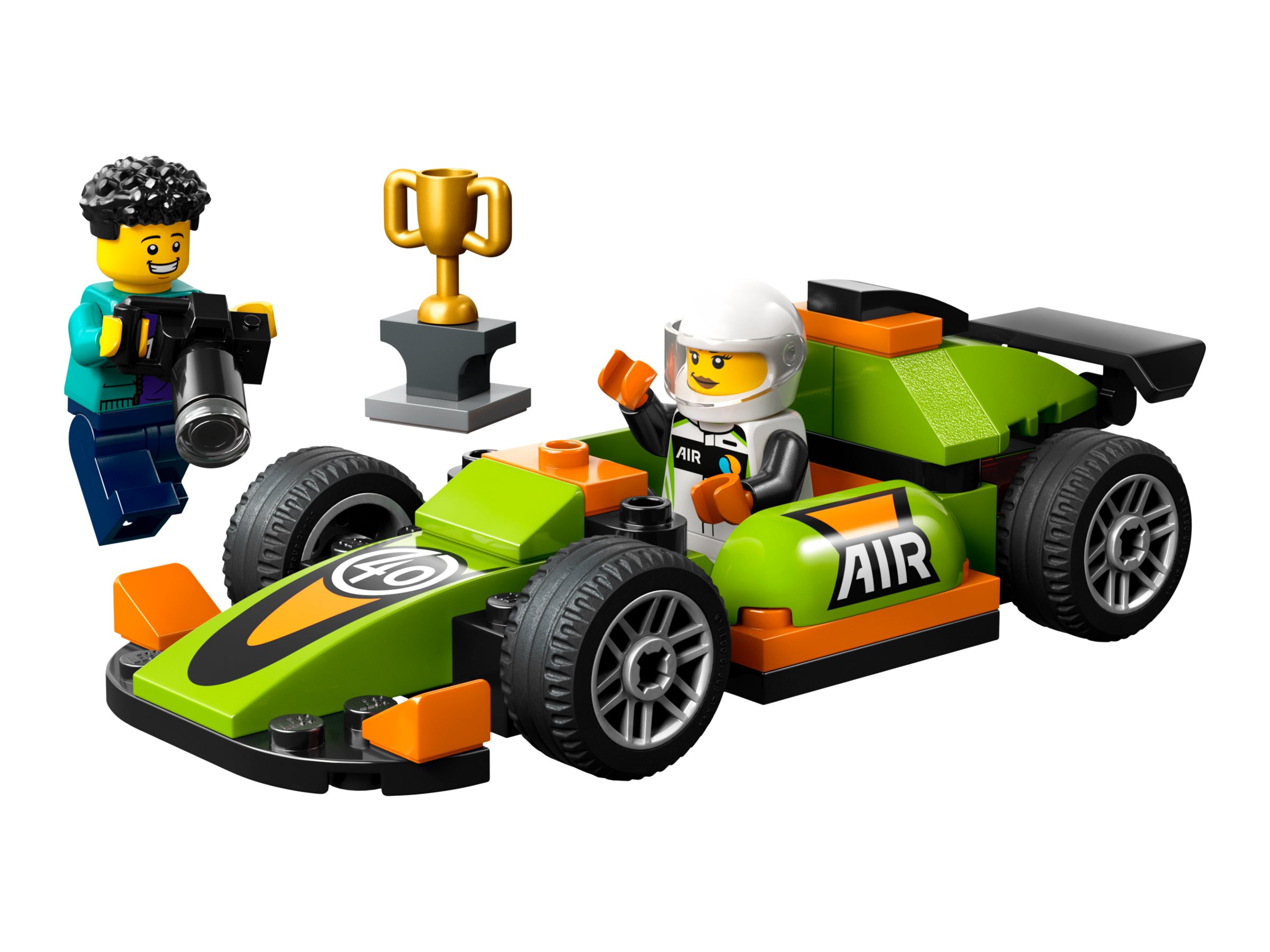 LEGO City - Green Race Car