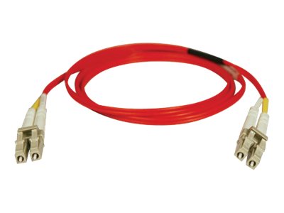 Tripp Lite 15M Duplex Multimode 62.5/125 Fiber Optic Patch Cable Red LC/LC 50' 50ft 15 Meter