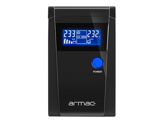 UPS ARMAC OFFICE O/850E/PSW LINE-INTERACTIVE 850VA 2X 230V PL LCD PURE SINE WAVE METALOWA OBUDOWA