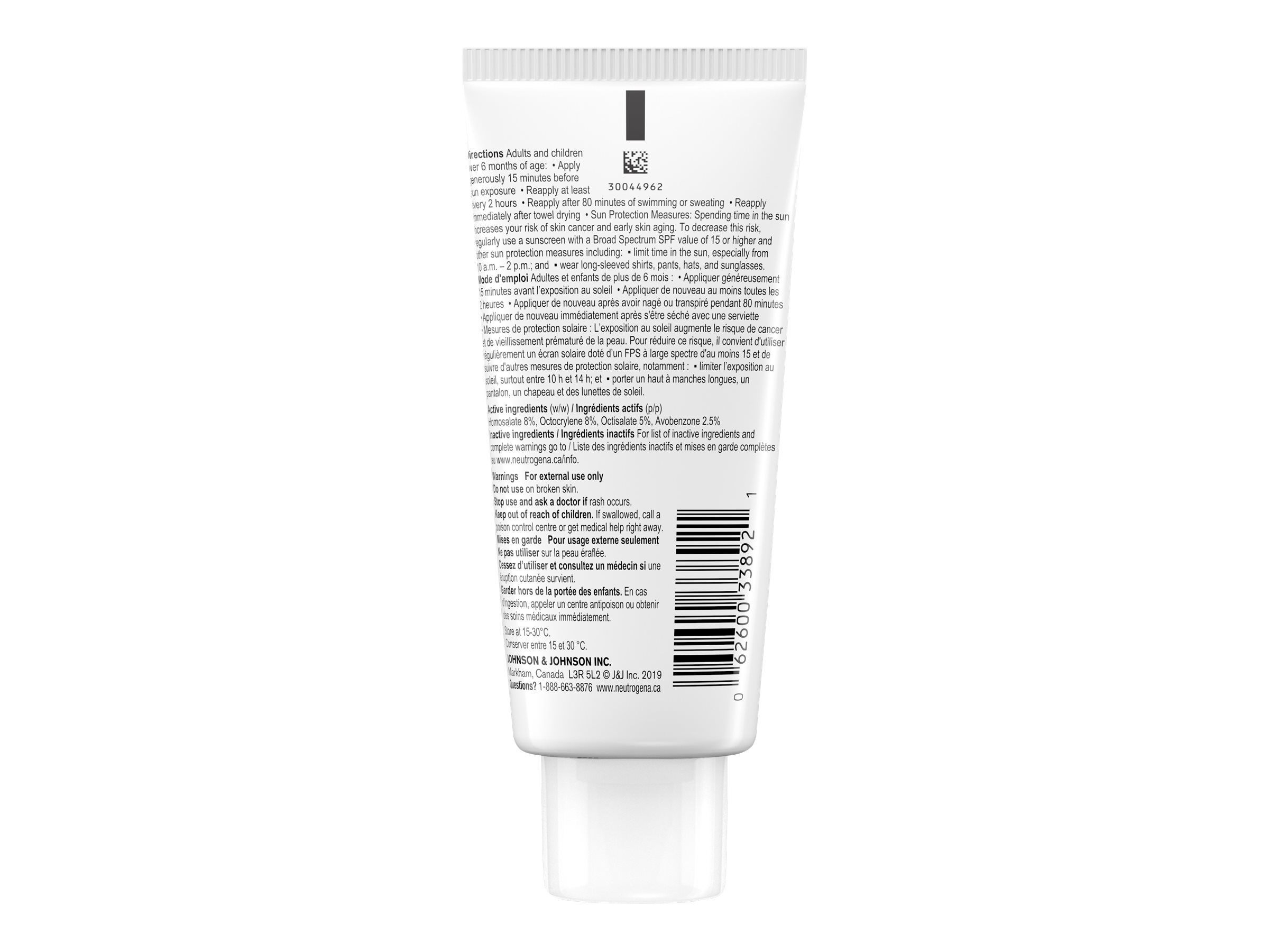 Neutrogena Clear Face Lotion Sunscreen Broad Spectrum SPF 30 88ml