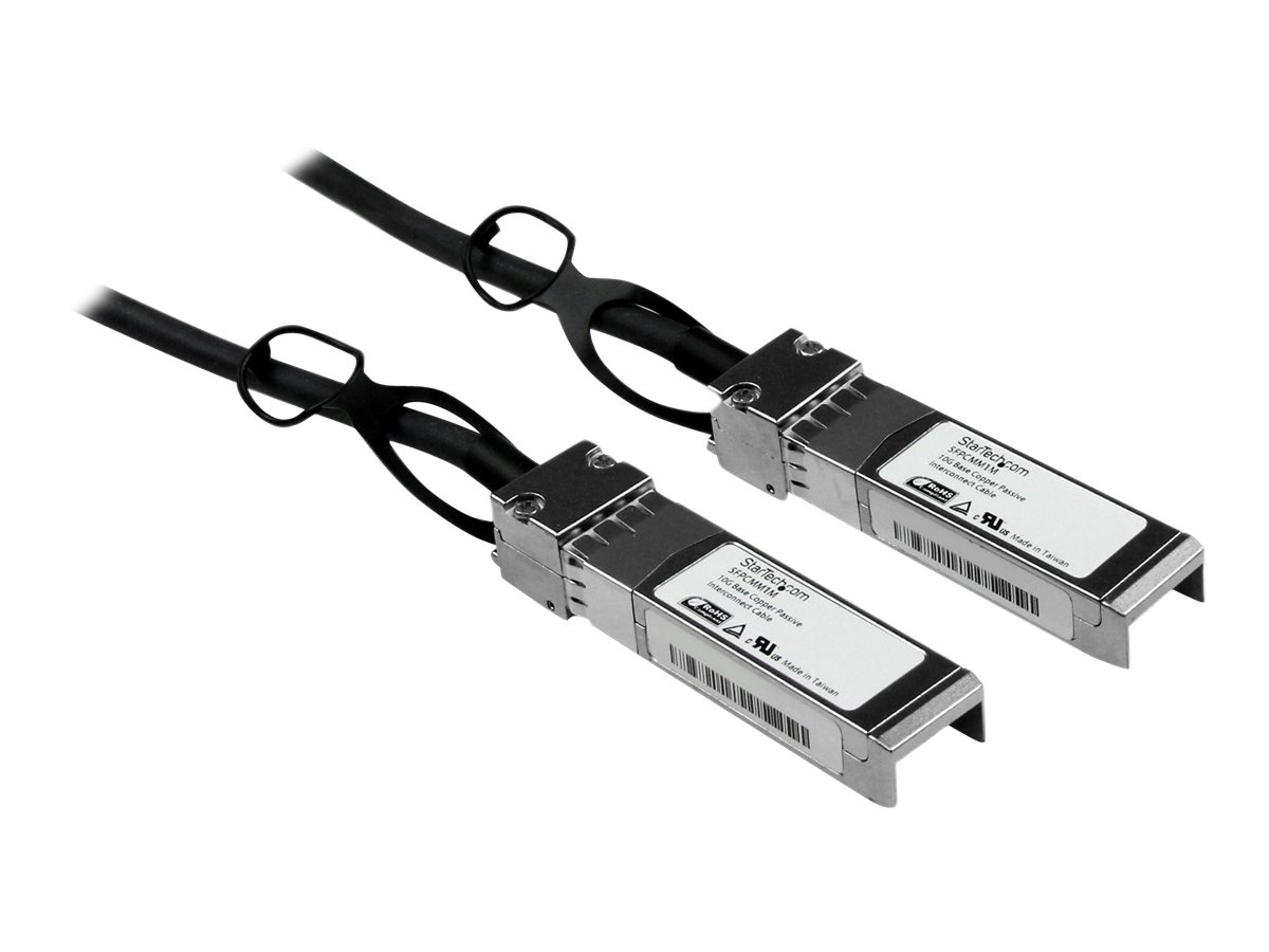 StarTech.com 1m 10G SFP+ to SFP+ Direct Attach Cable for Cisco SFP-H10GB-CU1M