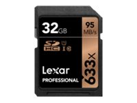 Lexar Professional Flash memory card 32 GB UHS Class 1 / Class10 633x 