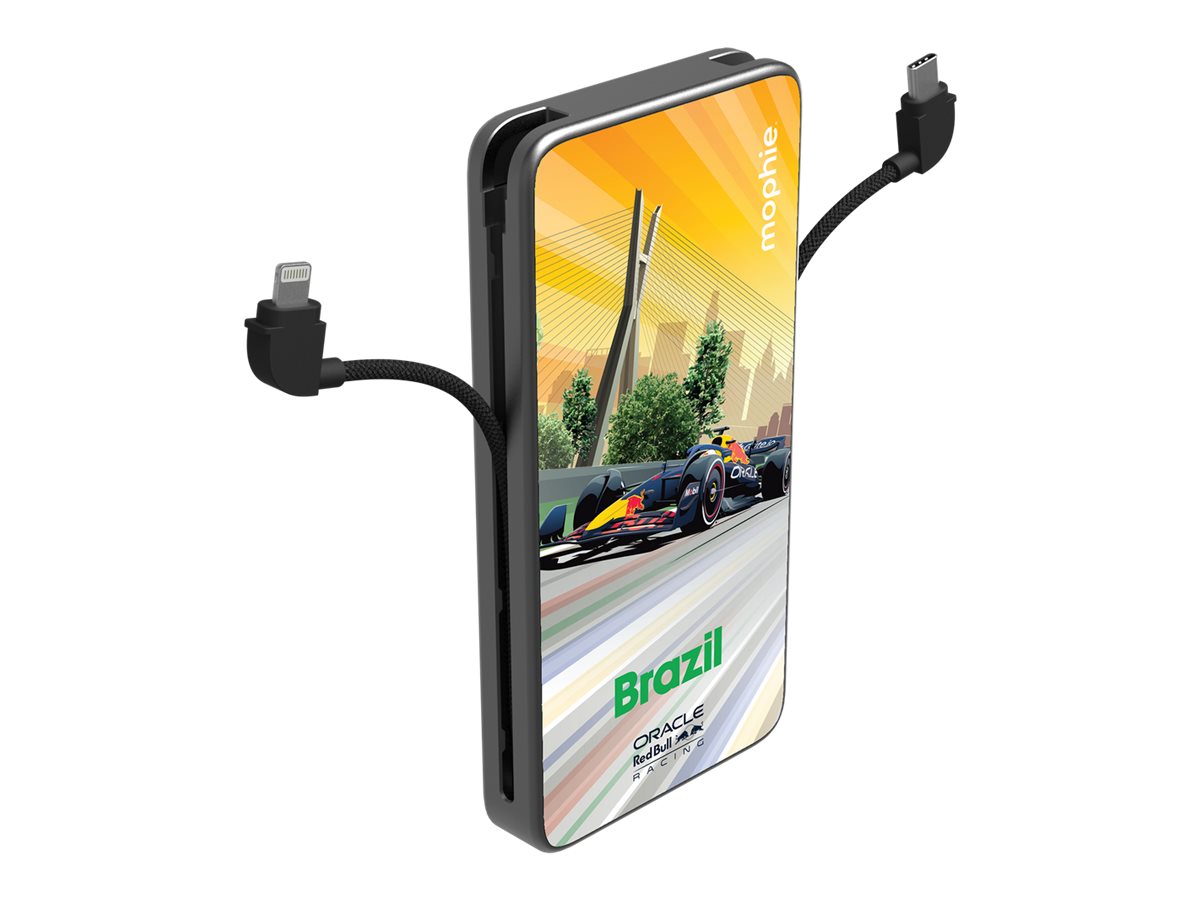 mophie powerstation plus 10K, RBR-Brazil, power bank, 2 x USB-C, Lightning, 20 Watt