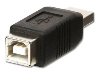 LINDY Adapter USB Typ A/B M/F A Stecker an B Kupplung - 71231