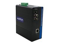 AddOn 100Mbs 1 RJ-45 to 1 ST Industrial Media Converter