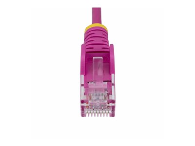 0065030919548 - 5m Pink Slim CAT6 Ethernet Cable Snagless 28AWG LSZH - patch cable - 5 m - pink - Rosa - 5 meter