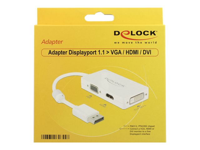 Delock Adapter Displayport 1.1 male > VG – foto 2