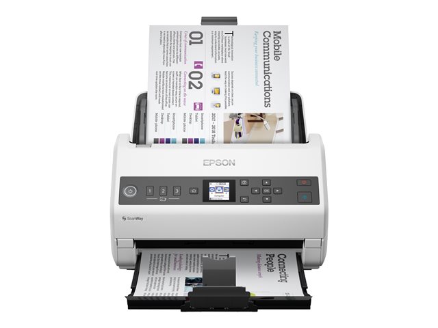 Epson WorkForce DS-730N - document scanner - desktop - USB 2.0, Gigabit LAN