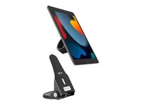 Compulocks Universal Tablet Grip and Security Stand - Aufstellung - für Tablett - verriegelbar - Schwarz - Schreibtisch