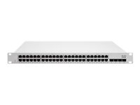 Cisco Meraki Cloud Managed MS210-48FP Switch 48 x 1000Base-T + 4 x Gigabit SFP (uplink) 