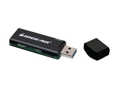 IOGEAR SuperSpeed USB 3.0 SD/Micro SD Card Reader / Writer GFR304SD