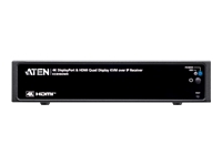 ATEN - Commutateur KVM/vidéo/audio - 4K Quad Display - 4 x KVM / vidéo / audio 
