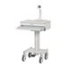 Tripp Lite Mobile Workstation with Monitor Arm, Casters, Locking Drawer, TAA