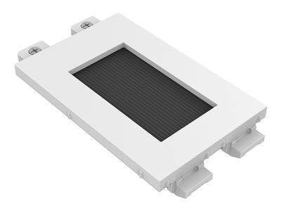 Modular AV faceplate component - brush module - si