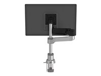 R-Go Single monitor arm Caparo mounting kit - for LCD display - silver