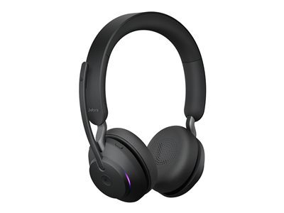 Jabra Headset Evolve2 65 MS Duo, inkl. Link 380c & Ladestat. - 26599-999-889