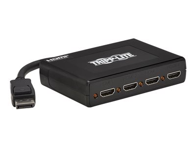 Eaton Tripp Lite series 4-Port DisplayPort to HDMI Multi-Monitor Splitter, MST Hub, 4K 60 Hz, DP 1.2a, TAA