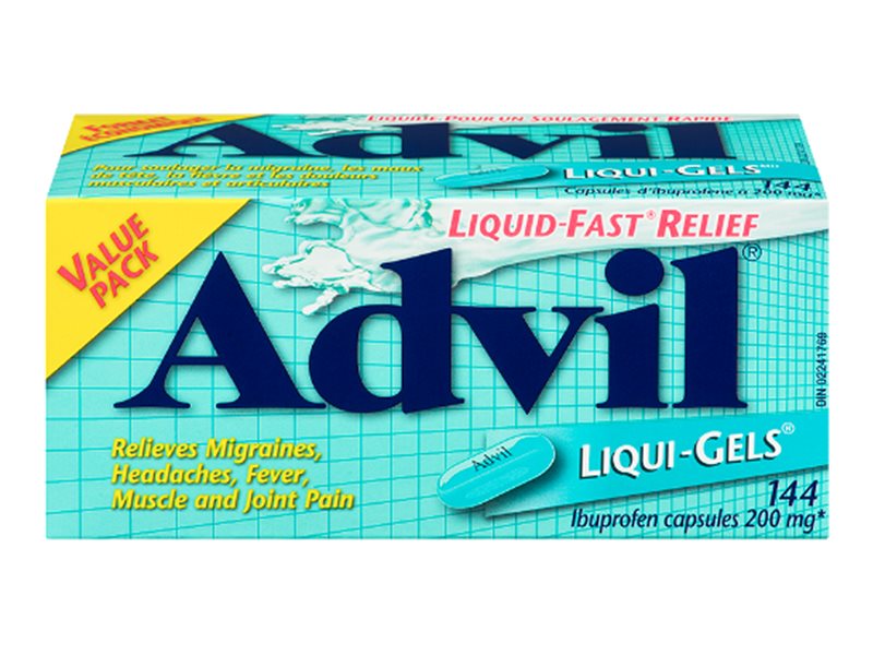 Advil LiquiGels Capsules 144's