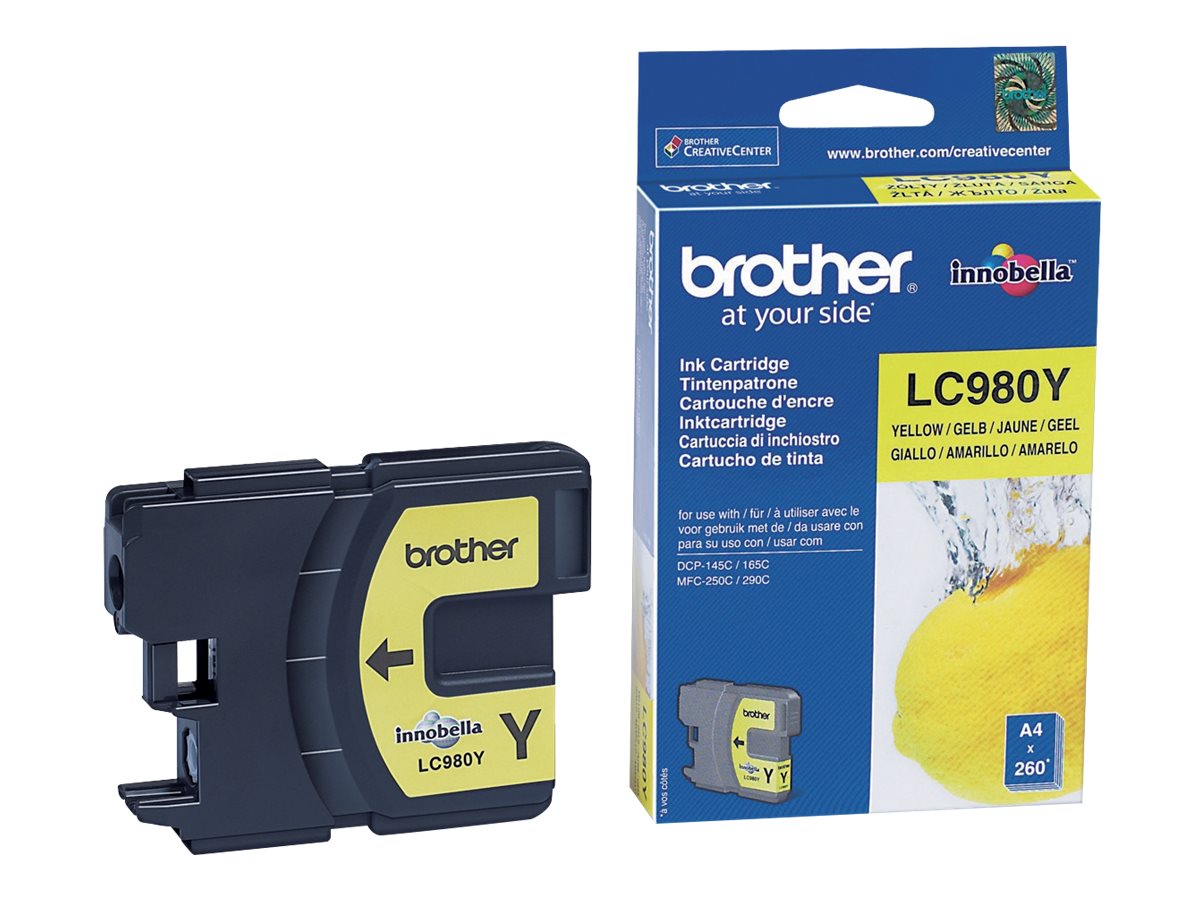 BROTHER CARTOUCHE ENCRE JAUNE (