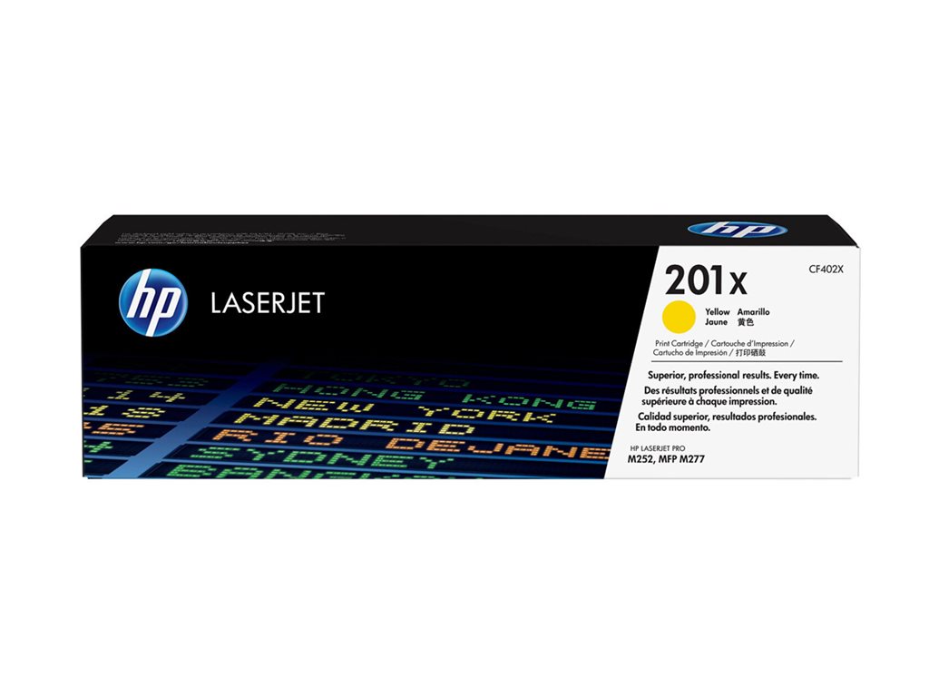 HP 201X Tonercartridge yellow