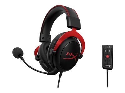 HyperX Cloud II Gaming Headset 7.1 channel full size wired USB, 3.5 mm jack 