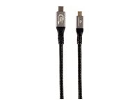 Cablexpert Premium USB 3.2 Gen 2x2 USB Type-C kabel 1.5m Sort
