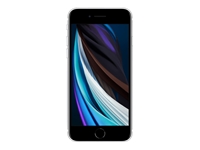 Apple iPhone SE (2nd generation) - A2296 - 4G smartphone - dual-SIM - 64 GB - LCD display - 4.7" - 1334 x 750 pixels - rear camera 12 MP - front camera 7 MP - white