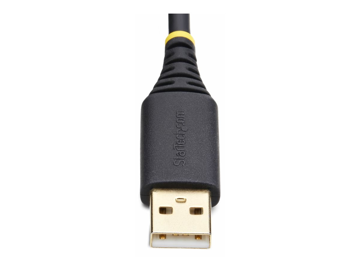 StarTech.com 1ft (30cm) USB to Serial Adapter Cable, COM Retention, RS232 - USB / sériový kabel - USB do DB-9 - 30.5 cm – foto 9
