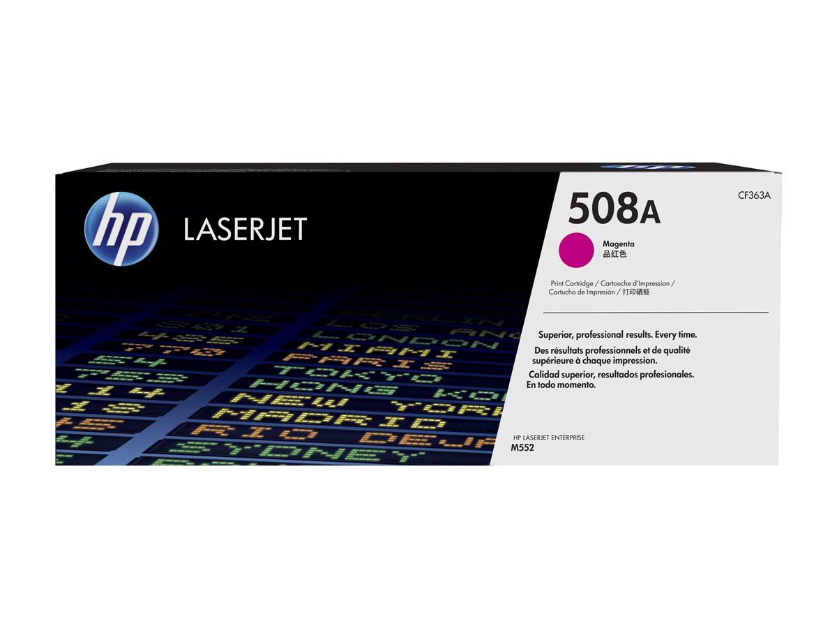 HP 508A Tonercartridge magenta