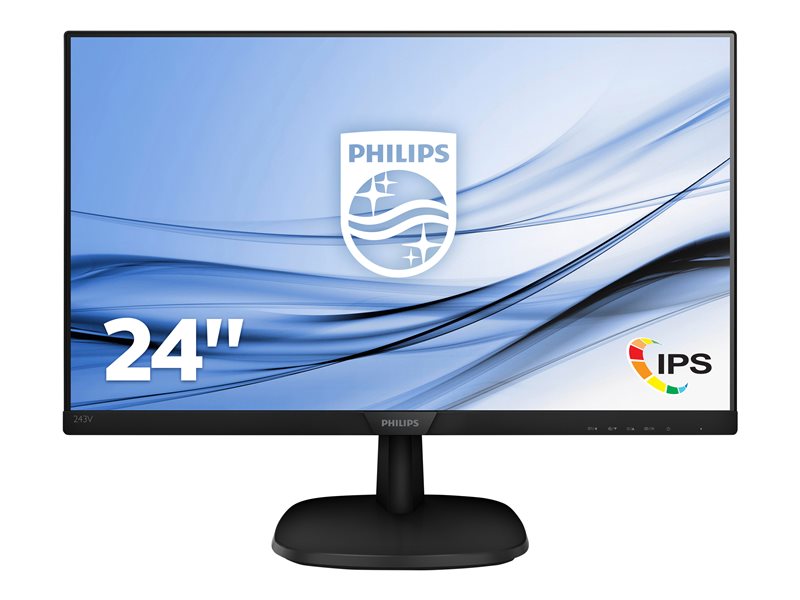 Philips V-line 243V7QDSB - écran LED - Full HD (1080p) - 24 (243V7QDSB/00)