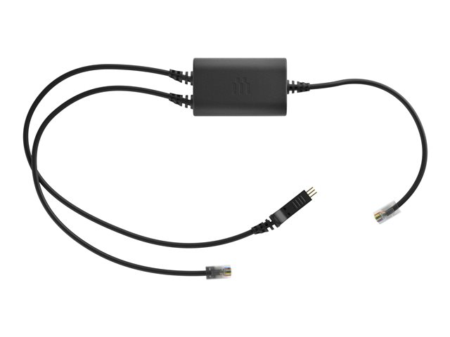 Image of EPOS CEHS-PO 01 - electronic hook switch adapter for headset, VoIP phone