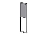 Peerless-AV SmartMount Floor mount DS-OM46ND-FLOOR Stand for LCD display matte black 