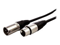 Comprehensive Standard Microphone cable XLR3 male to XLR3 female 10 ft shielded 