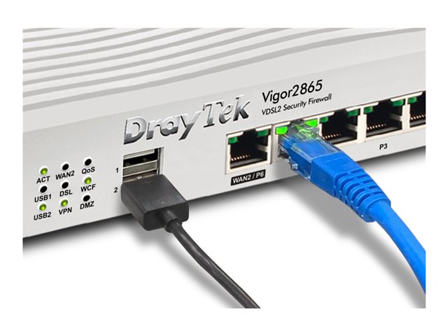 Desktop Accessory For Modem Router Draytek Vigor 2865 - router - DSL modem - desktop - V2865-K - Currys ...