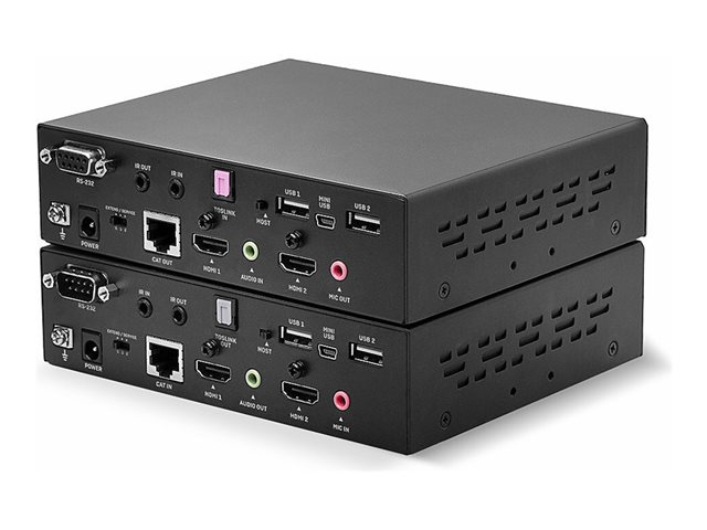 Kit Extender KVM HDBaseT Cat.6 HDMI Dual Head USB, IR & RS232, 100m