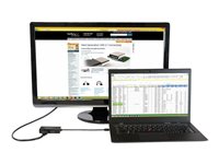 Startech Travel A/V adapter - 3-in-1 Mini DisplayPort to DisplayPort DVI or HDMI converter (MDP2DPDVHD) - adapter - DisplayPo
