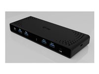 i-tec Station d'accueil universelle - double cran 4K + Power Delivery 85 W + chargeur USB-C universel 100 W