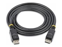 StarTech.com 0.5m Short DisplayPort 1.2 Cable with Latches DisplayPort 4k - DisplayPort cable - 50 cm
