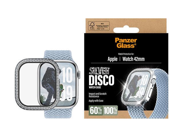 PanzerGlass Apple Watch 11/10 42 mm stříbrný kryt – foto 9