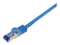 LogiLink Professional Ultraflex CAT 7 (kabel)/CAT 6a (stikforbindelser) S/FTP 2m Patchkabel Blå RAL 5015