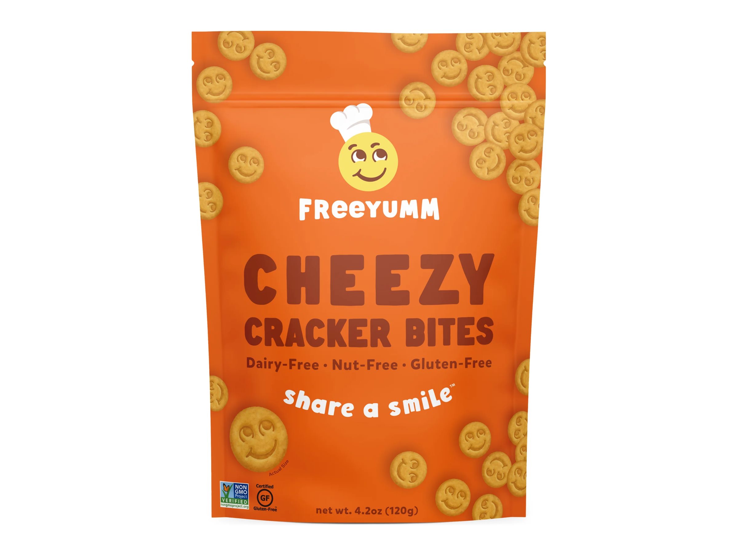 Freeyumm Cheezy Cracker Bites Snacks - 120g